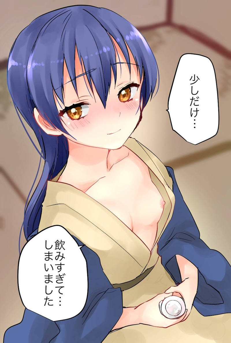 おっぱい 片乳 二次元エロ画像 【67】