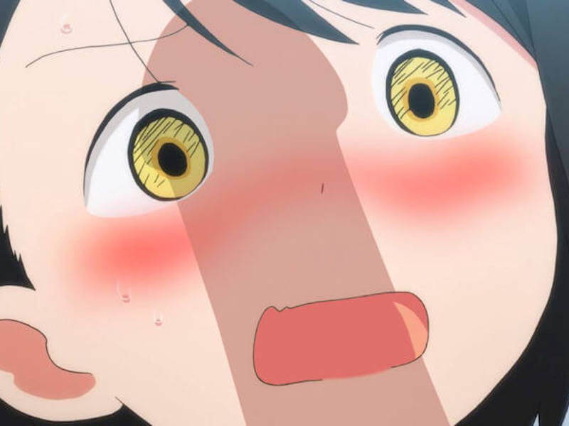 女子にチンポ見せつけた二次エロ画像