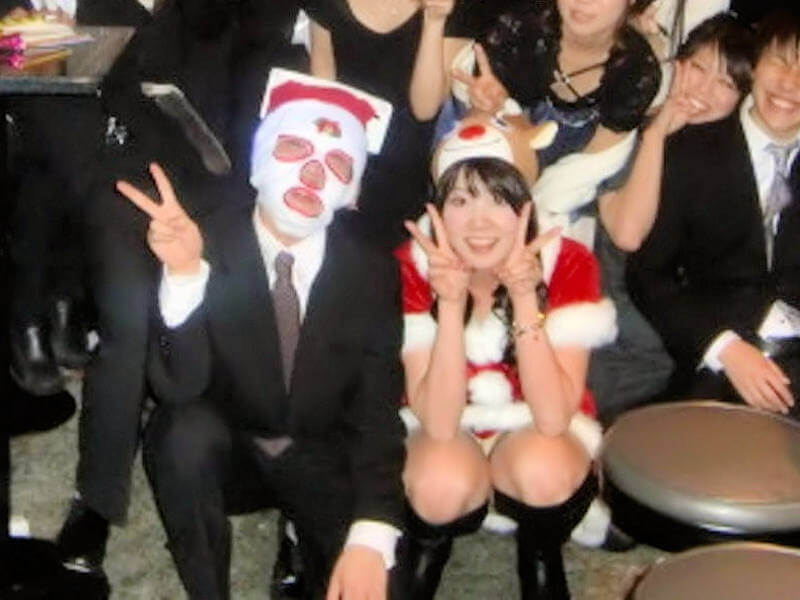Xmasなのでパンチラサンタのエロ画像