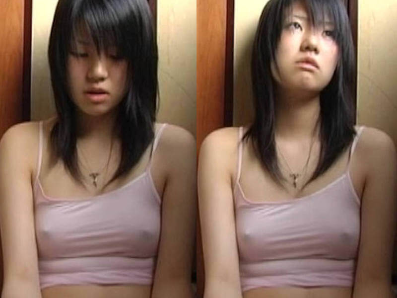 ノーブラなチクポチ女子のエロ画像