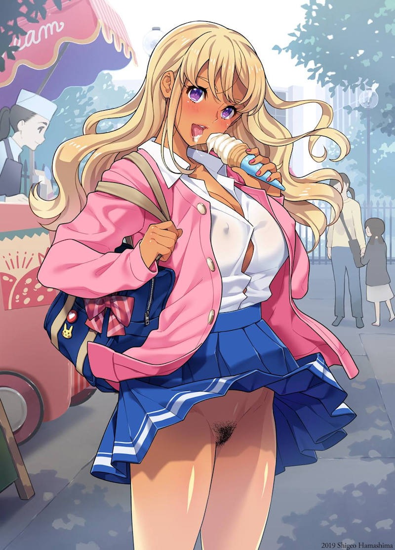 ノーパン 二次元エロ画像 【6】
