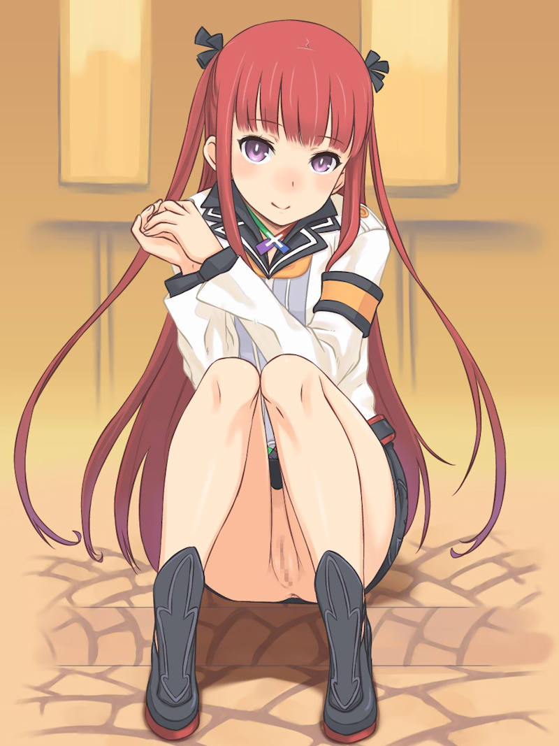ノーパン 二次元エロ画像 【26】