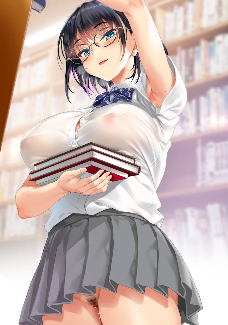 ノーパン 二次元エロ画像 【43】