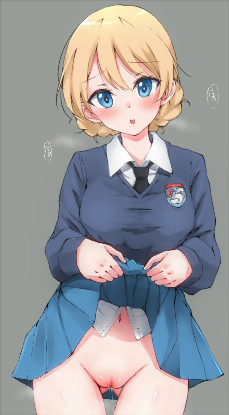 ノーパン 二次元エロ画像 【52】