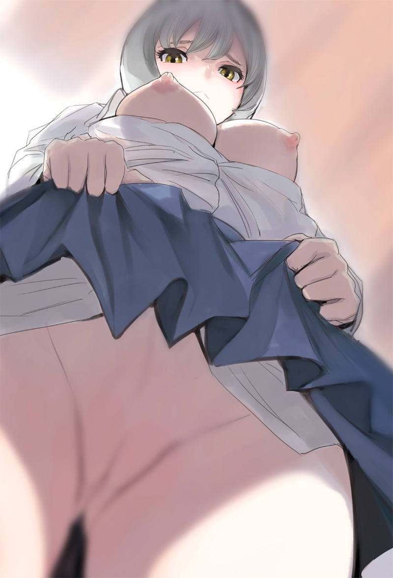ノーパン 二次元エロ画像 【77】