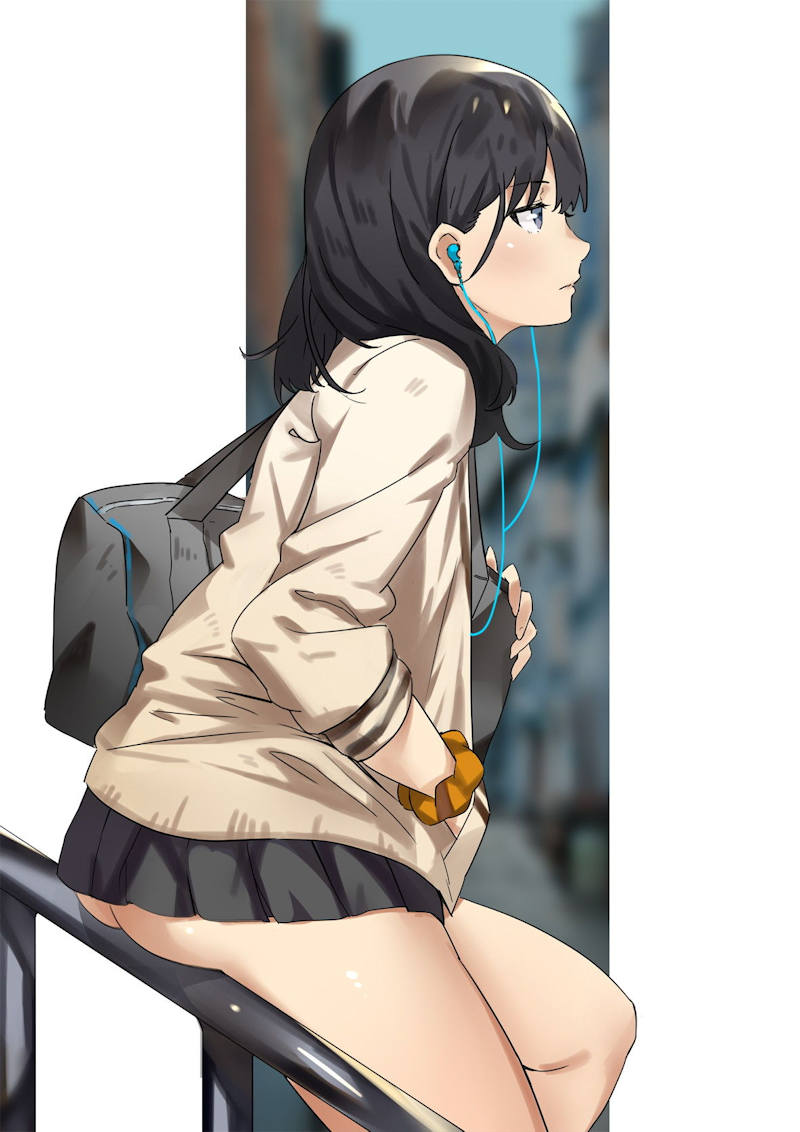 ノーパン 二次元エロ画像 【79】