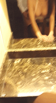 鏡 セックス GIF エロ画像 【4】