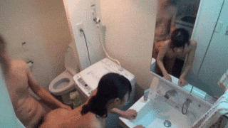 鏡 セックス GIF エロ画像 【10】