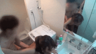 鏡 セックス GIF エロ画像 【11】