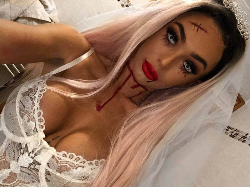本場のハロウィンコスプレエロ画像