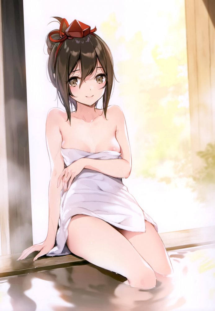 温泉 露天風呂 二次元エロ画像 【52】