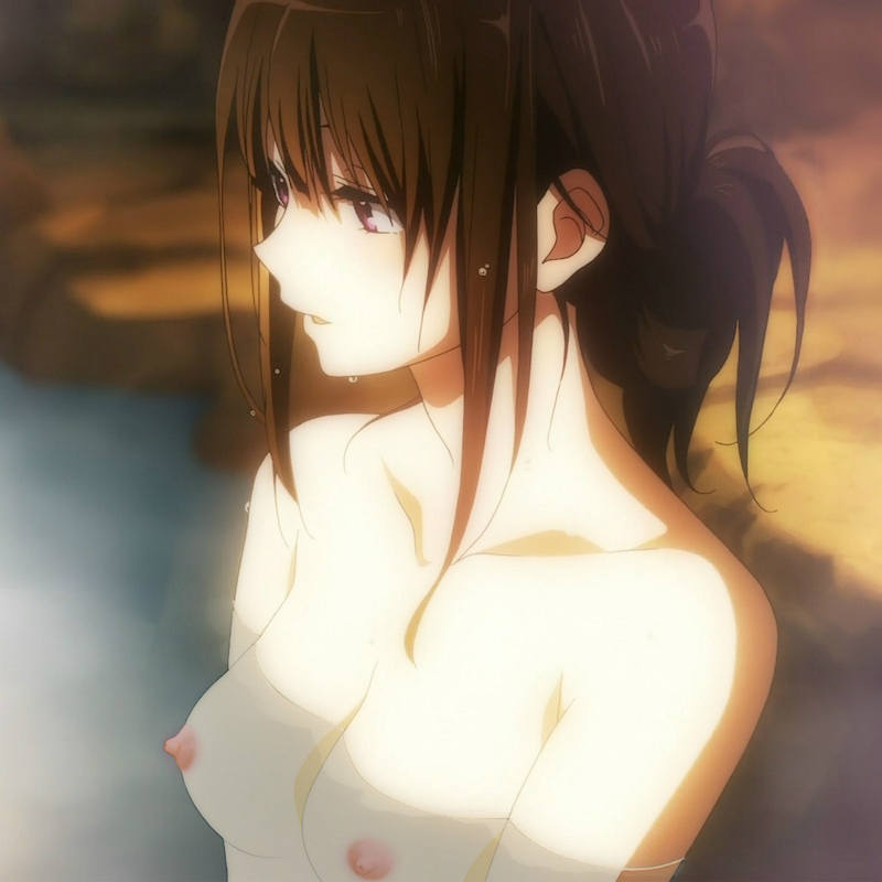 温泉 露天風呂 二次元エロ画像 【61】