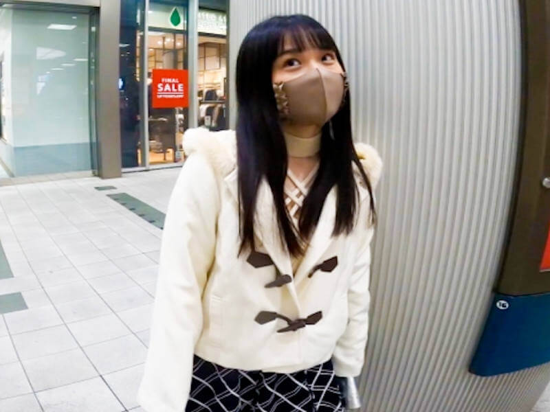 童顔専門学生のマン毛がなかなか剛毛だったAV