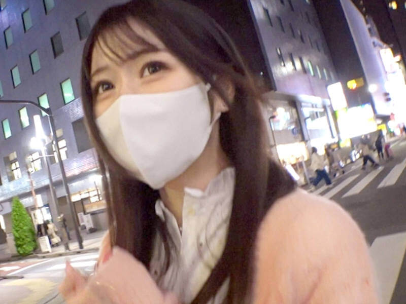 ナンパした黒髪女子が電マと巨根に絶頂するAV