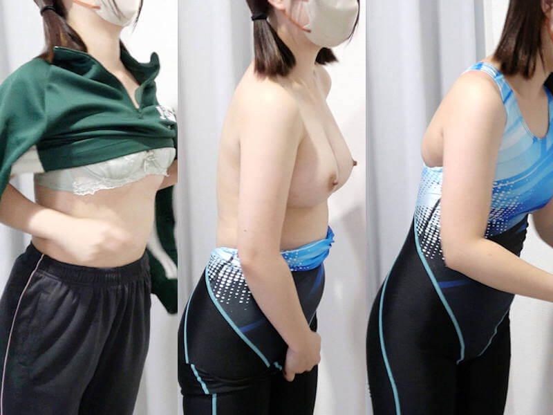 女子水泳部が着替えてるエロ画像