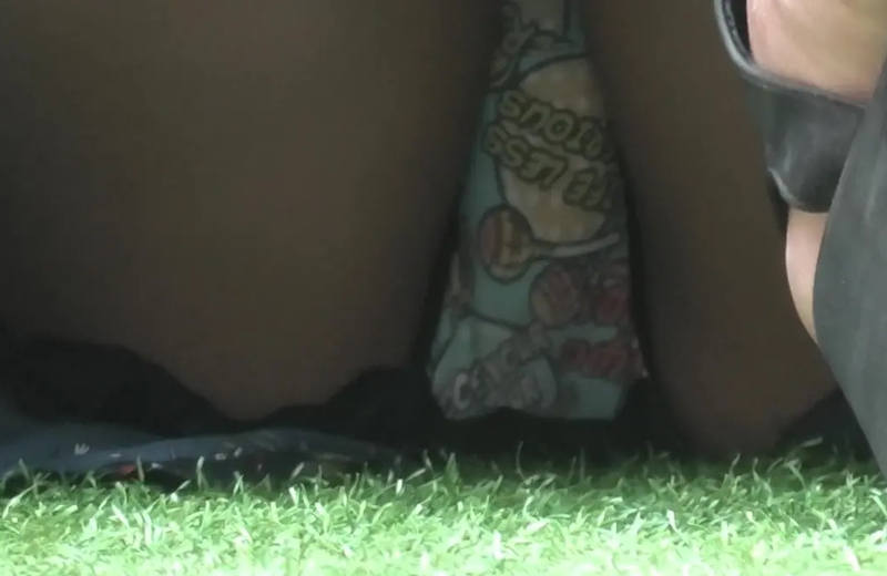 柄パン パンチラ エロ画像 【12】