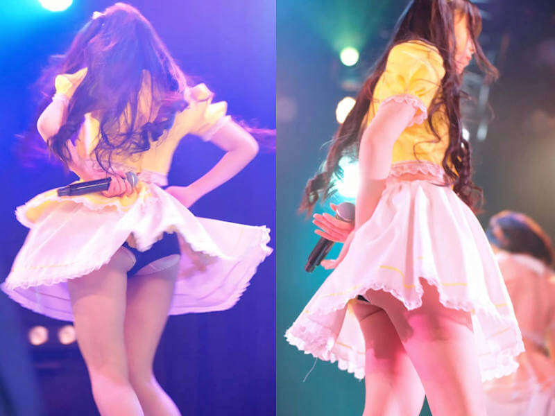 アイドルのパンチラエロ画像