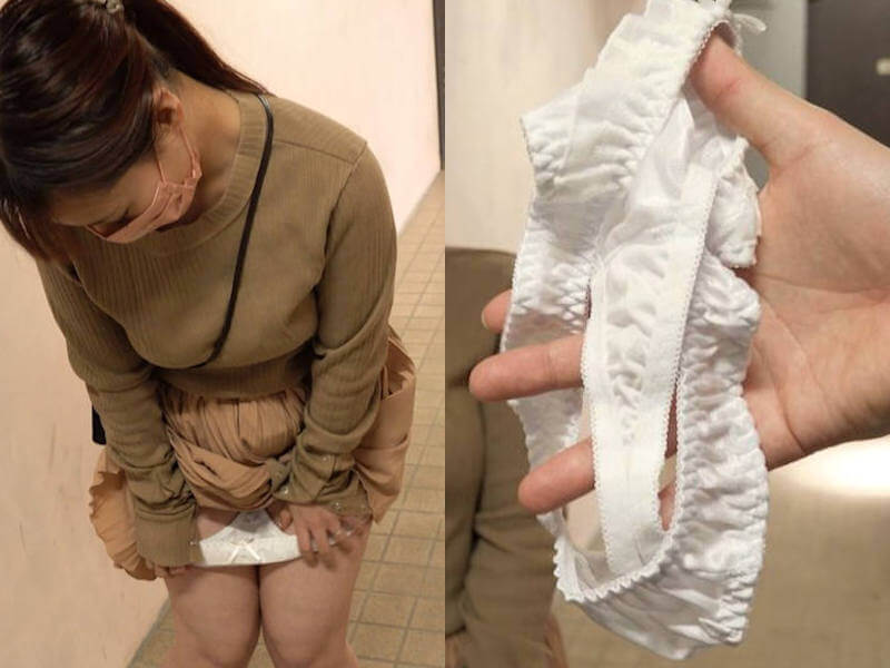 人妻のパンツは興奮するエロ画像