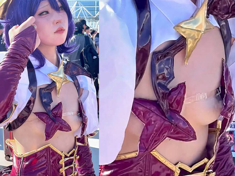 コスプレおっぱいの画像集