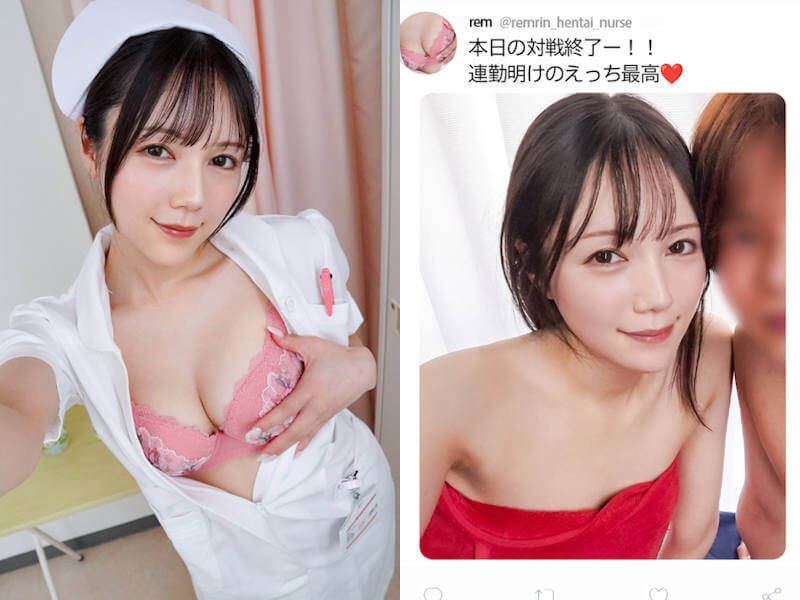 清楚な看護師が病院で性交無双するAV